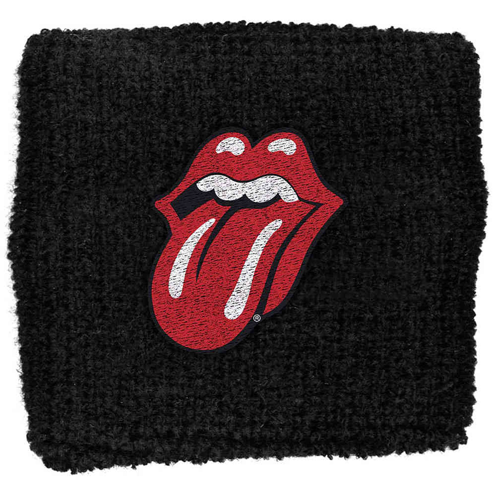 The Rolling Stones - Tongue Schweißband - Schwarz